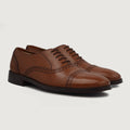 Greyson Brogues Oxford بيج تان أحذية جلدية كلاسيكية رجالي