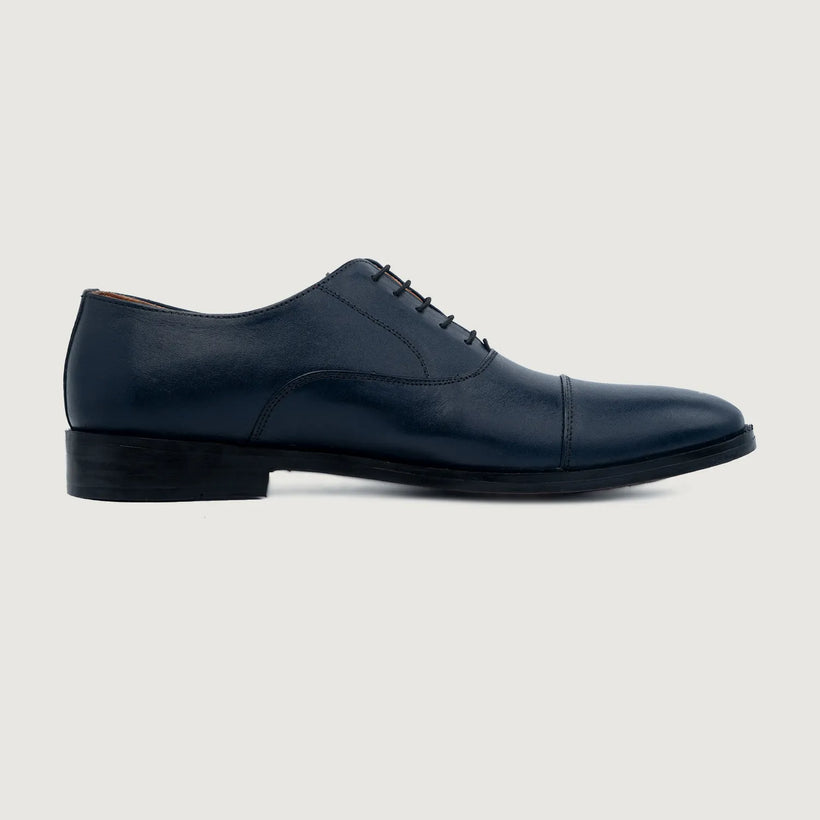 Professor Oxford Midnight أزرق أحذية جلدية كلاسيكية رجالي
