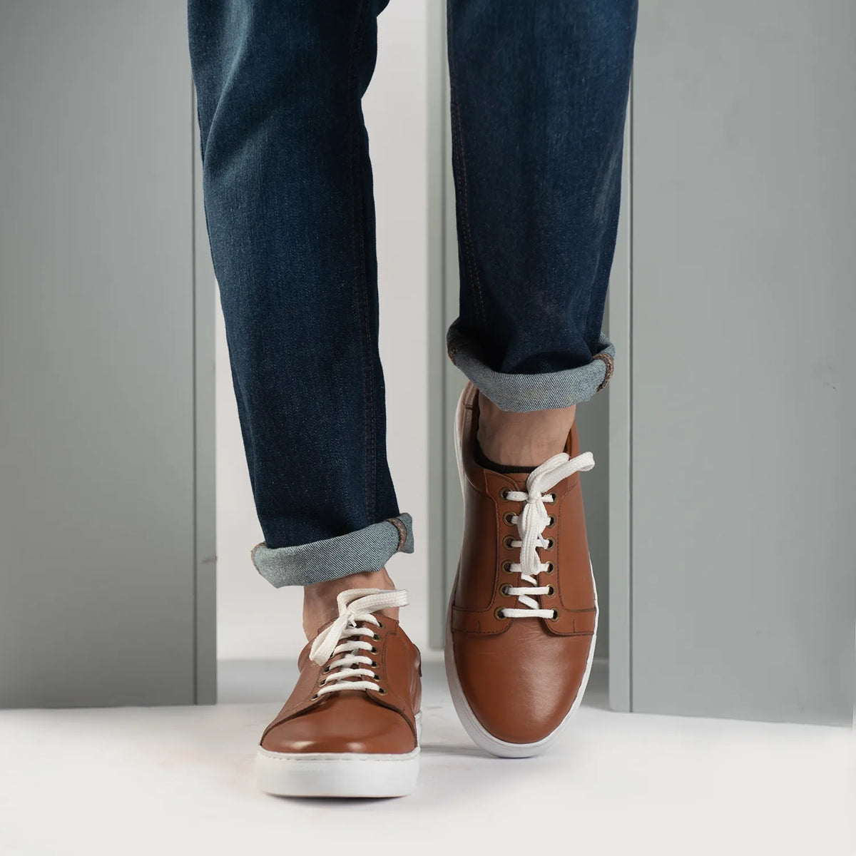 Top-Down Perspective Showing Lacing System & Tongue Craftsmanship