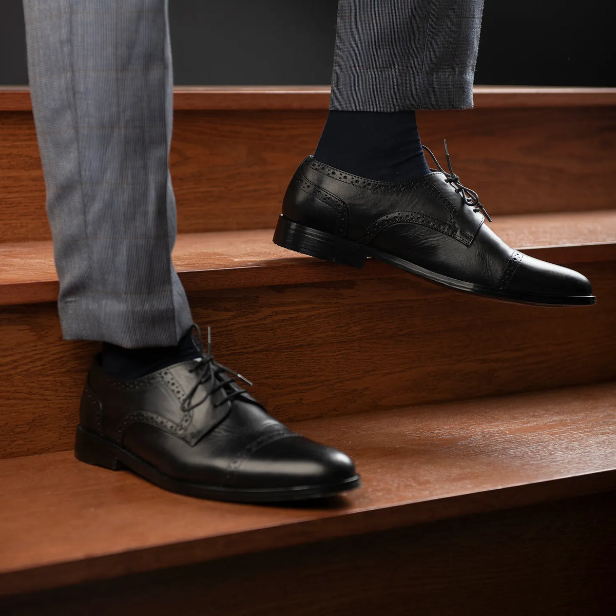 Orlaven Dirk Brogues أحذية ديربي جلدية كلاسيكية رجالي footwear image 9