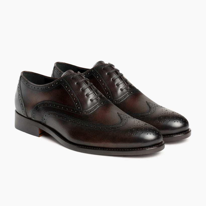 Aviator Chocolate Leather Loafers رجالي