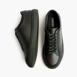 Encore Forest Leather Sneakers - Reinforced Heel Counter & Precision Double-Row Stitching Detail