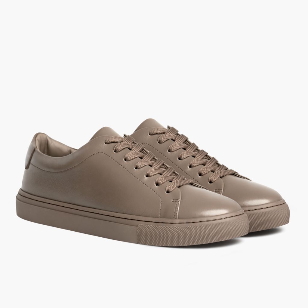 Encore Forest Leather Sneakers in Classic Full-Grain Leather - عرض جانبي | شراء أونلاين عبر المتجر الرسمي