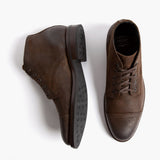 Authentic Full-Grain Leather Grain Depth & Pull-Up Patina Texture Detail