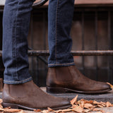 Cushioned Leather Insole & Ergonomic Arch Support Construction Detail
