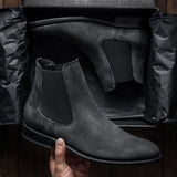 Styled On-Foot Perspective Demonstrating Ankle Fit & Silhouette on Model