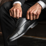 Cushioned Leather Insole & Ergonomic Arch Support Construction Detail