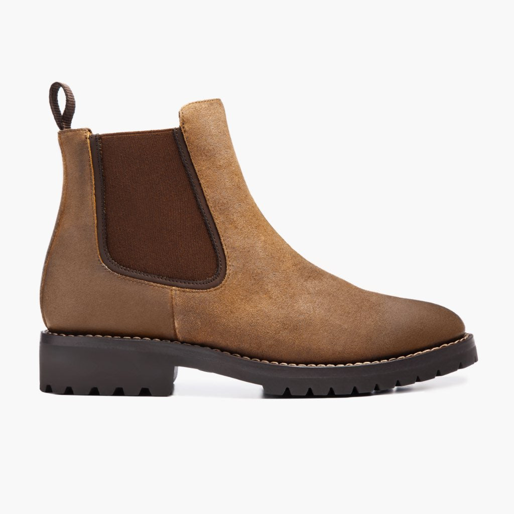Classic Full-Grain leather Boots - بناء غوديير ويلت المتين وتفاصيل مقدمة الحذاء
