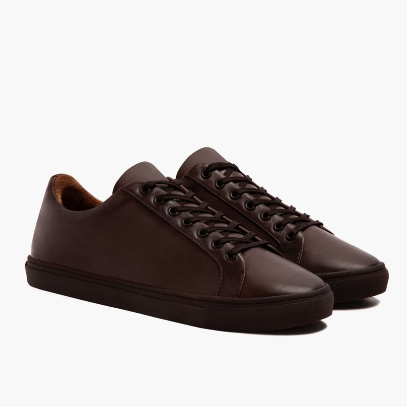 Premier Low Top Old English Leather Sneakers رجالي