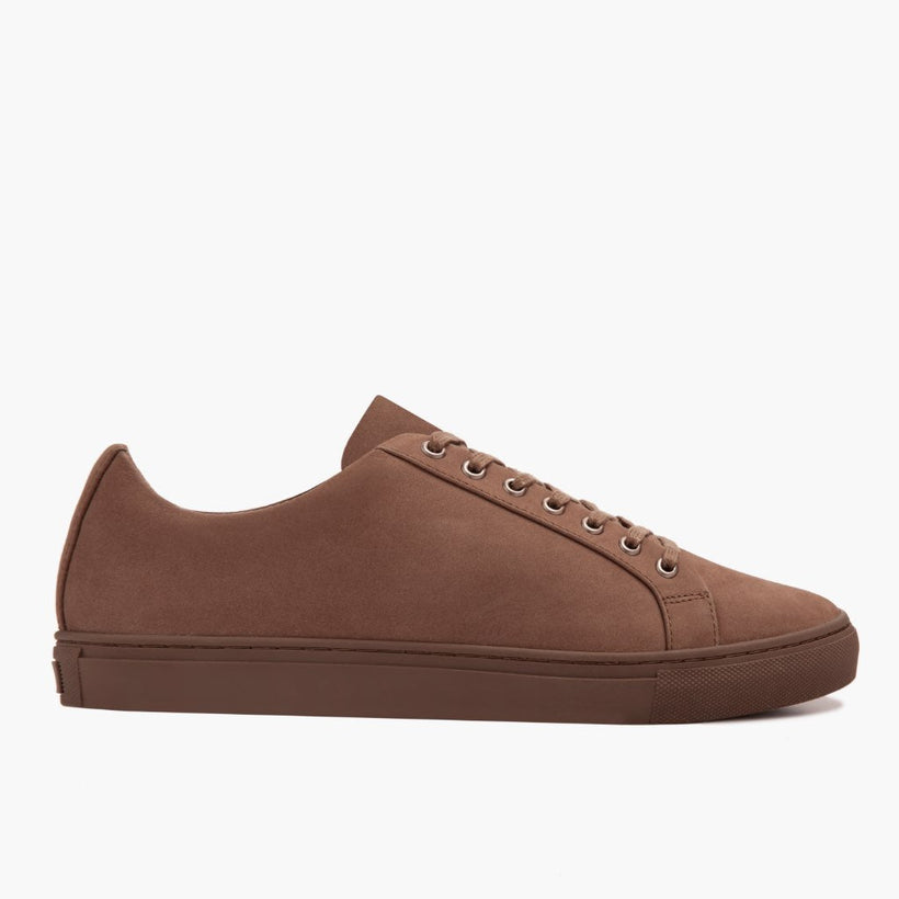 Premier Low Top Pebble Leather Sneakers رجالي