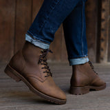 Cushioned Leather Insole & Ergonomic Arch Support Construction Detail