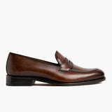 Classic Full-Grain leather Sneakers - Goodyear Welt Construction & Front Toe Box Detail