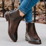 Cushioned Leather Insole & Ergonomic Arch Support Construction Detail