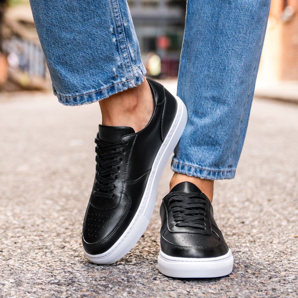 Styled On-Foot Perspective Demonstrating Ankle Fit & Silhouette on Model