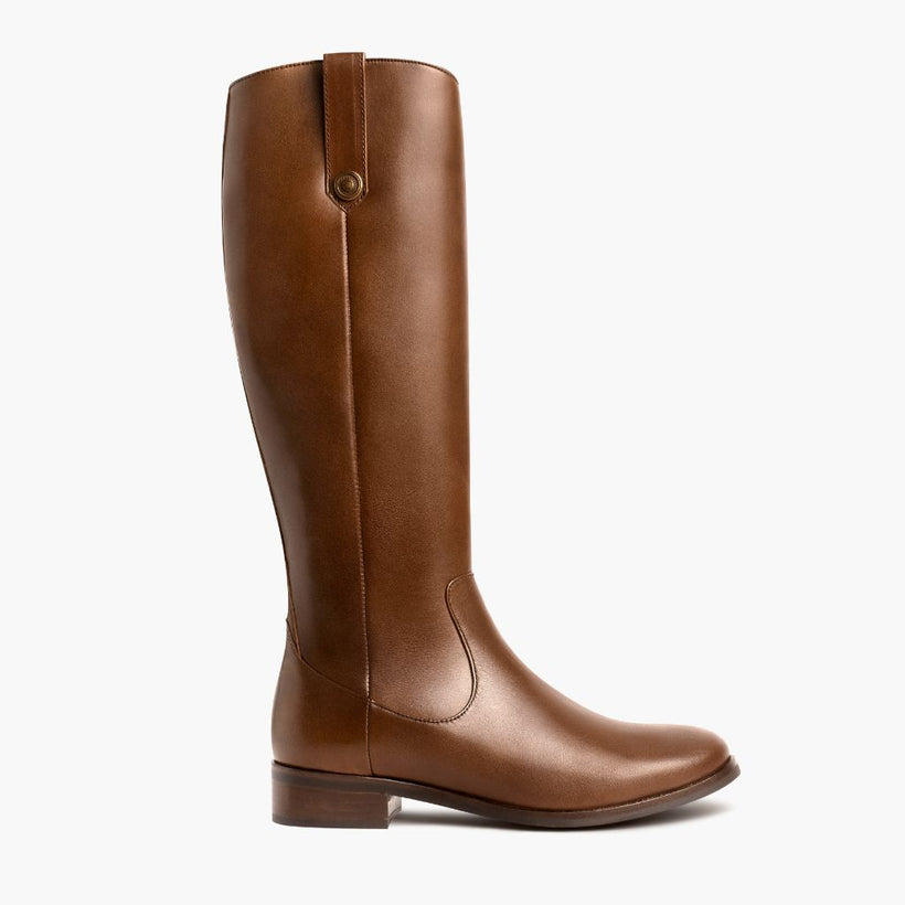 Crown Cuero Leather Boots نسائي