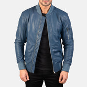 Bomia MA-1 جاكيت بومبر جلد رجالي – alternate product view 1