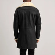 
Charles معطف جلد فاخر بني Shearling معطف جلد فاخر رجالي – alternate product view 5