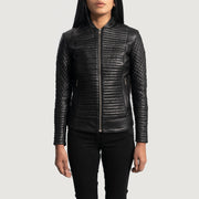 
Cityscape أسود جاكيت بايكر جلد طبيعي نسائي in Black Sheepskin Leather - عرض أمامي وقَصّة مفصلة أنيقة | شراء أونلاين عبر المتجر الرسمي