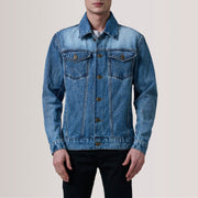 Authentic Full-Grain Leather Grain Texture &amp; Heavy-Duty Seam Stitching Detail