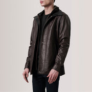 Connor معطف جلد رجالي – alternate product view 3