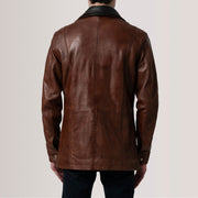 Connor معطف جلد رجالي – alternate product view 4