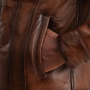 Interior View Showing Fully Faux Fur Lined &amp; Dual Inside Utility Storage Pockets