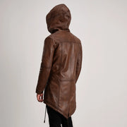 Delvin جاكيت جلد رجالي – alternate product view 5