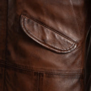 Delvin جاكيت جلد رجالي – alternate product view 6