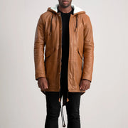 Delvin جاكيت جلد رجالي – alternate product view 1