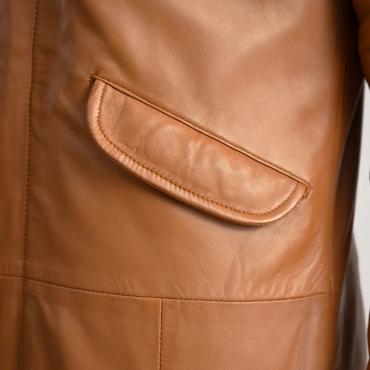 Delvin جاكيت جلد رجالي – alternate product view 6