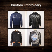 Design Your Own جاكيت جلد نسائي – alternate product view 10