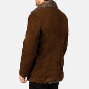 Furlong معطف جلد Beige معطف جلد رجالي – alternate product view 5