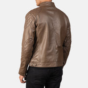 
Authentic Sheepskin Leather with Semi-aniline Finish Grain Texture & Heavy-Duty Seam Stitching Detail