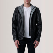 
Henrik Grey Suede Cafe Racer For Men in Grey Goatskin Suede - عرض أمامي وقَصّة مفصلة أنيقة | شراء أونلاين عبر المتجر الرسمي