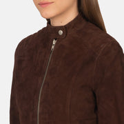 
Kelsee جاكيت بايكر جلد طبيعي نسائي – alternate product view 6