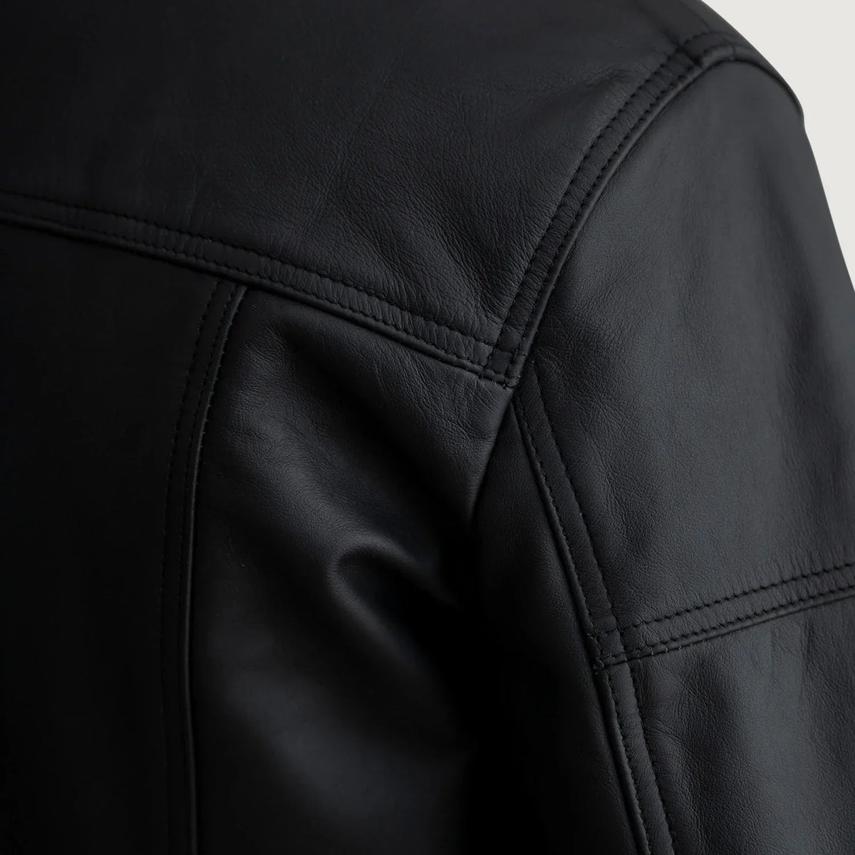 
Lavendard جاكيت بايكر جلد طبيعي رجالي – alternate product view 5