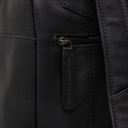 Interior View Showing Dedicated Padded Laptop Sleeve &amp; Multi-Compartment Organization