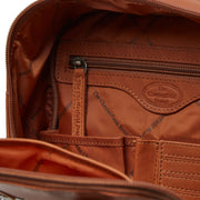 Bellary Full-Grain Leather Backpack نسائي – alternate product view 3