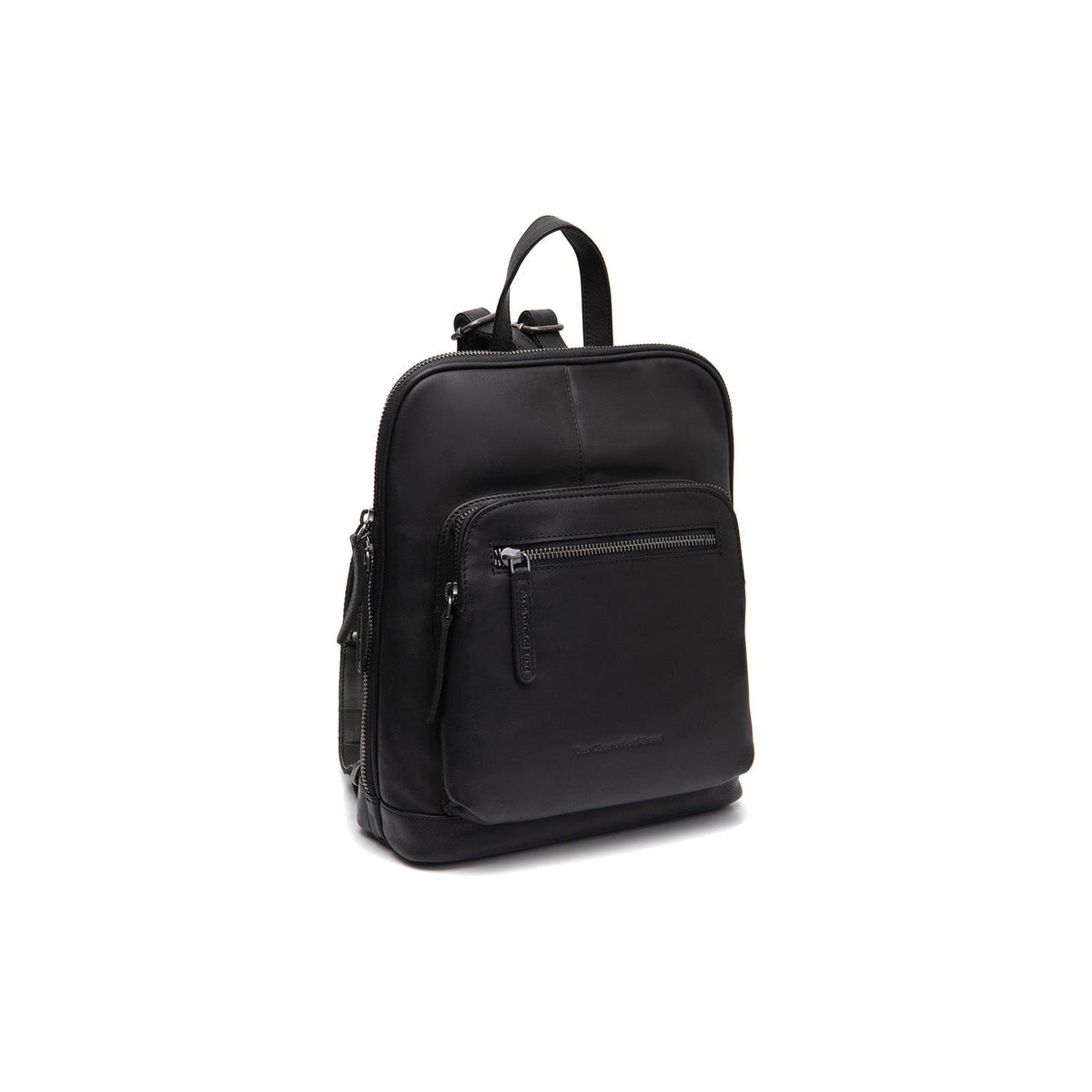 Floran Full-Grain Leather Backpack نسائي in Classic 100% Full-Grain Leather - Full Exterior Front Profile View | Buy Online