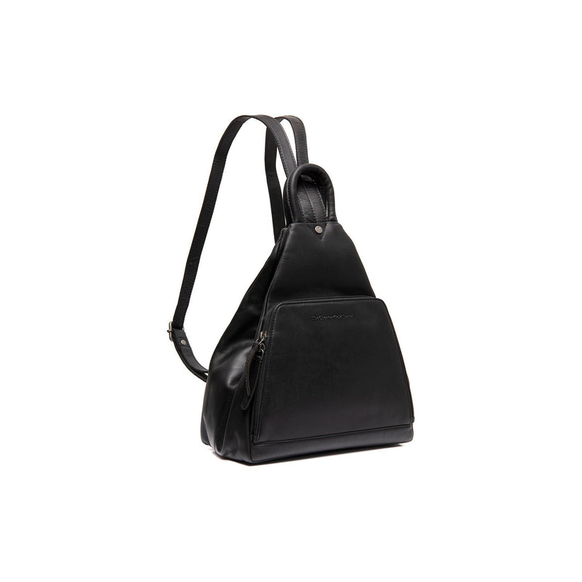 Howard Full-Grain Leather Backpack in Classic 100% Full-Grain Leather - Full Exterior Front Profile View | Buy Online