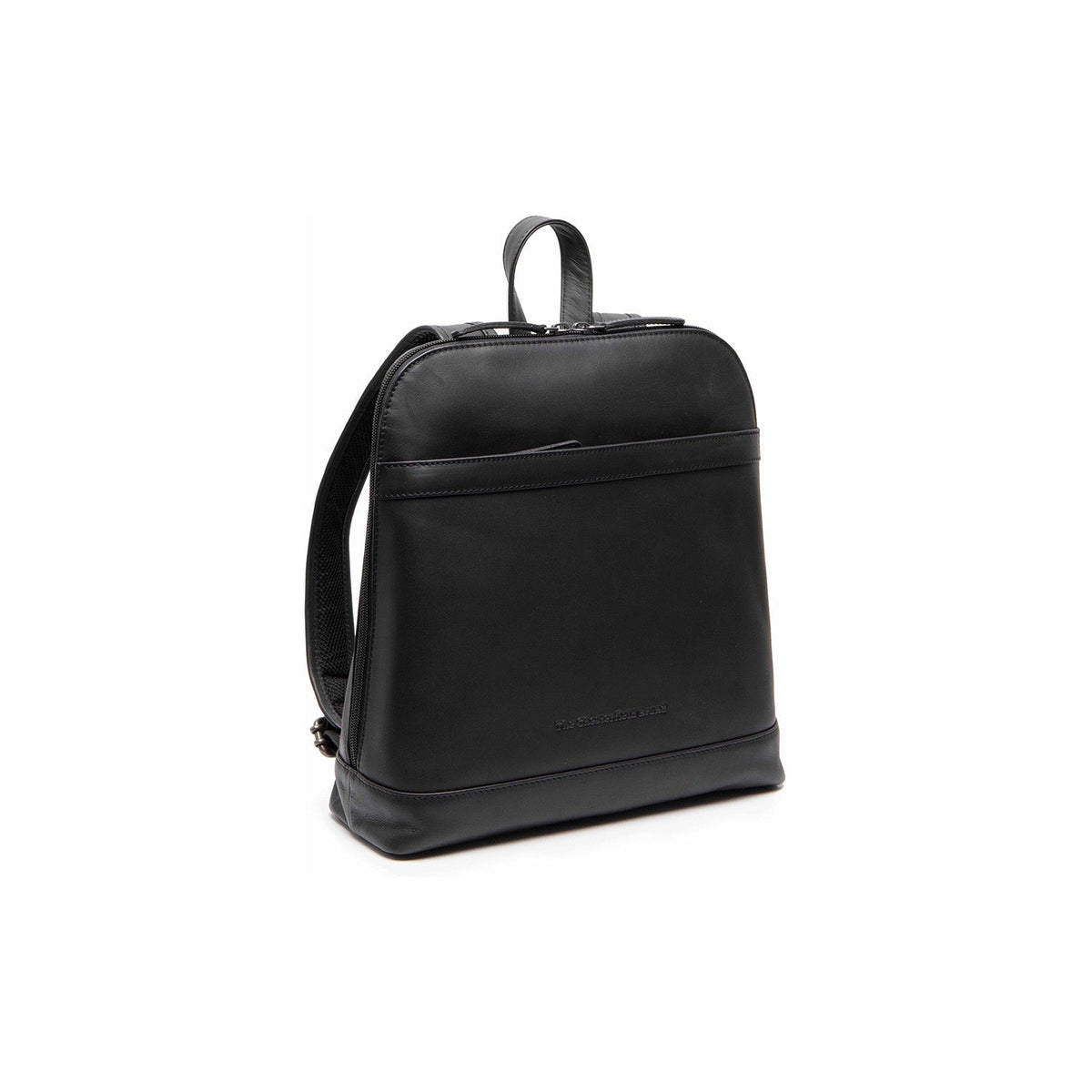 Tigris Full-Grain Leather Backpack نسائي in Classic 100% Full-Grain Leather - Full Exterior Front Profile View | Buy Online