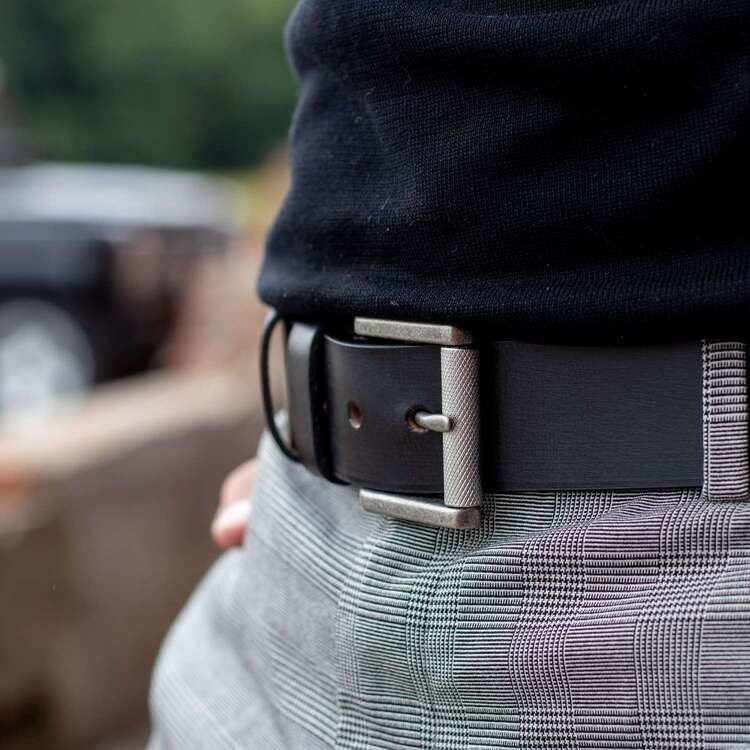 Aayden Full-Grain Leather Belt رجالي