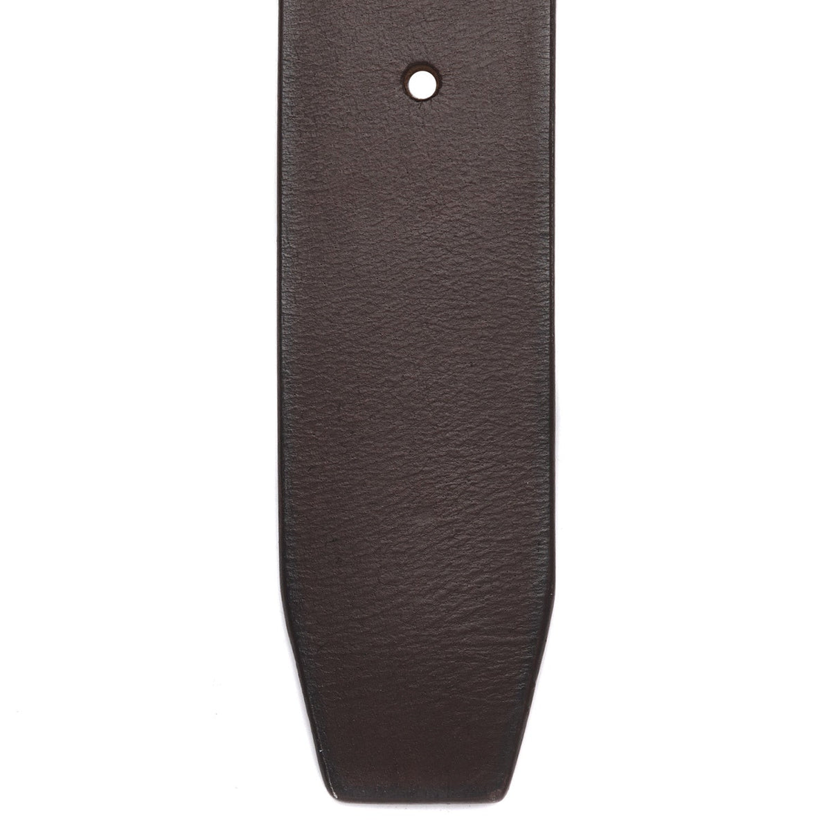 Brown Leather Belt Aayden, detail view 1