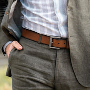 Aayden Full-Grain Leather Belt رجالي – alternate product view 2
