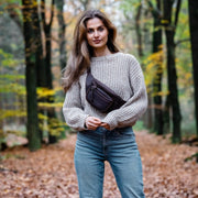 Jack Full-Grain Leather Belt Bag نسائي – alternate product view 2