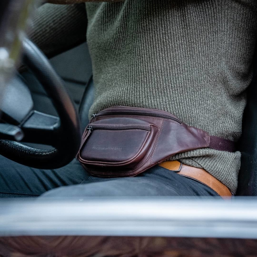 Jack Full-Grain Leather Belt Bag نسائي – alternate product view 3