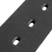 Solid Antique Brass Hardware &amp; Heavy-Duty Dual Zipper Detail on Brandon Full-Grain Leather Belt رجالي