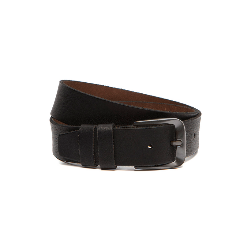 Copper Full-Grain Leather Belt رجالي