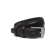 Elliot Full-Grain Leather Belt رجالي in Classic 100% Full-Grain Leather - Full Exterior Front Profile View | Buy Online