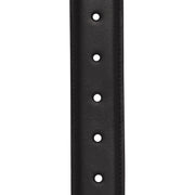 Elliot Full-Grain Leather Belt رجالي - Structured Side Profile Showing Gusset Depth &amp; Expansion Capacity